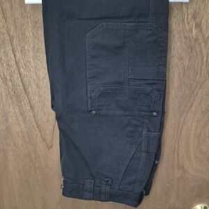 Duluth Trading Co Black Cargo Pants